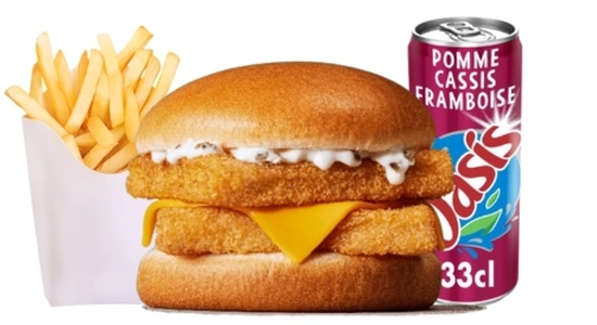 Menu Double Fish Burger